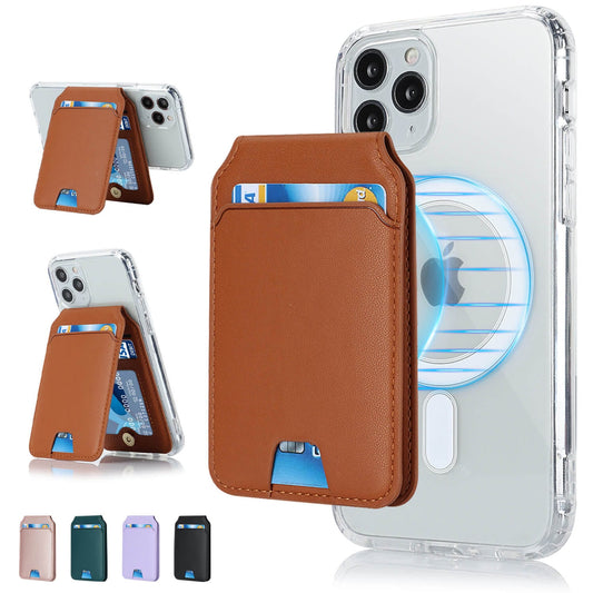 Dream Motto Magnetic Fashion Card Wallet, Compatible with Magsafe, Adjustable Stand
