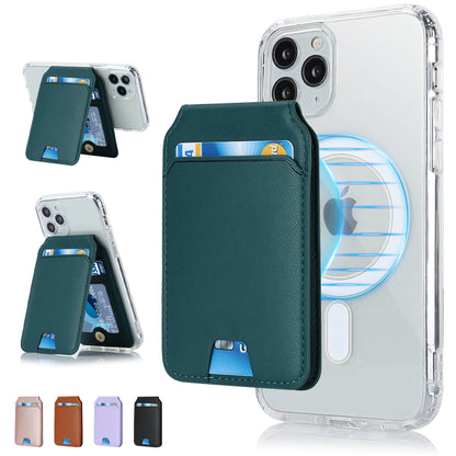 Dream Motto Magnetic Fashion Card Wallet, Compatible with Magsafe, Adjustable Stand