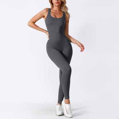 Dream Motto One Piece Tank Top Jumpsuit