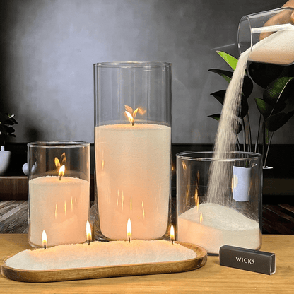Dream Motto™ Peraled Candle Luminéa Candle Unscented