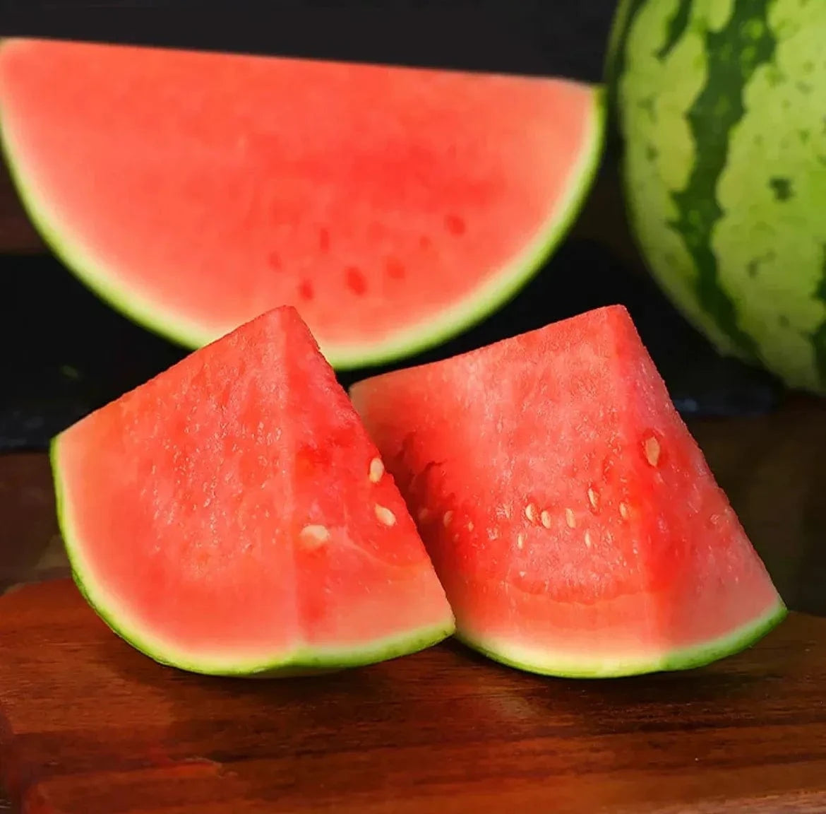 Dream Motto 🍉Ruby Watermelon Seeds - High Yield, Sweet & Juicy, Perfect for Pot Cultivation