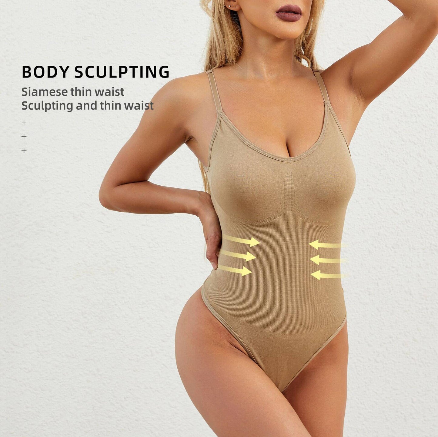Dream Motto Snatched Thong Bodysuit
