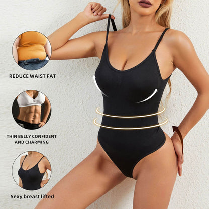 Dream Motto Snatched Thong Bodysuit