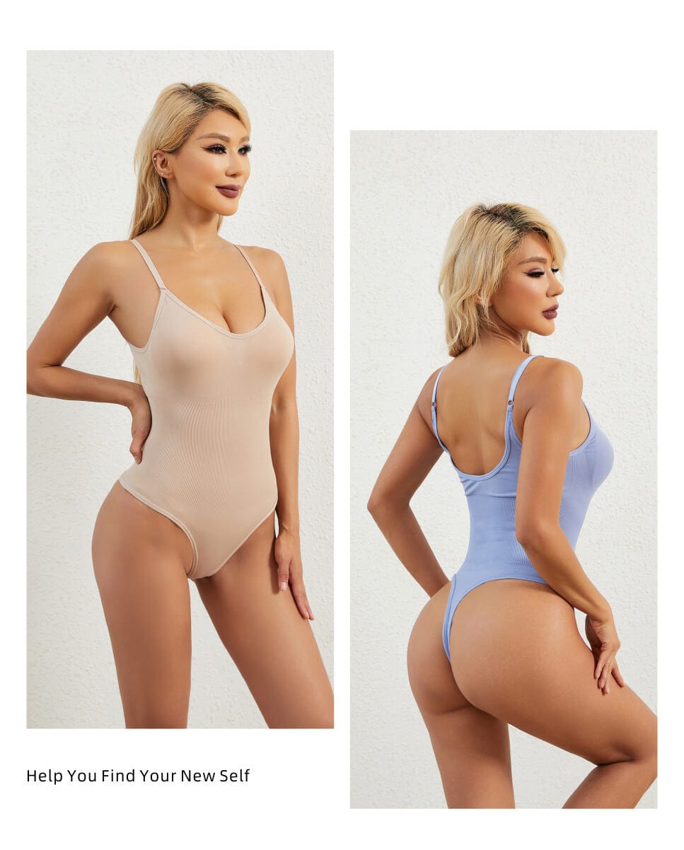 Dream Motto Snatched Thong Bodysuit
