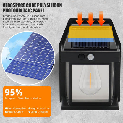 Dream Motto Solar LED Courtyard Lamp with Motion Sensors