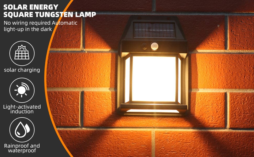 Dream Motto Solar LED Courtyard Lamp with Motion Sensors