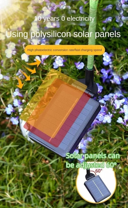 Dream Motto™ Updated Solar Garden Lights Simulated Flower Big Hydrangea Outdoor Waterproof