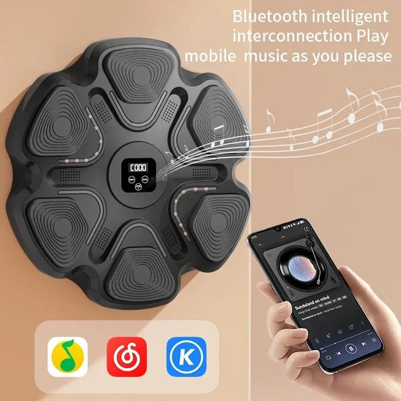 DREAMER New Smart Music Boxing Machine Adult/Children Sports Fitness Boxing Trainer Home Exercise Response Training Boxing Wall Target