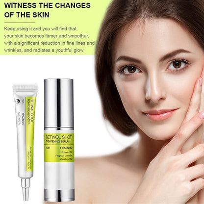 Glowra The Vita A Retinal Shot Tightening Booster & Retinol Serum SET