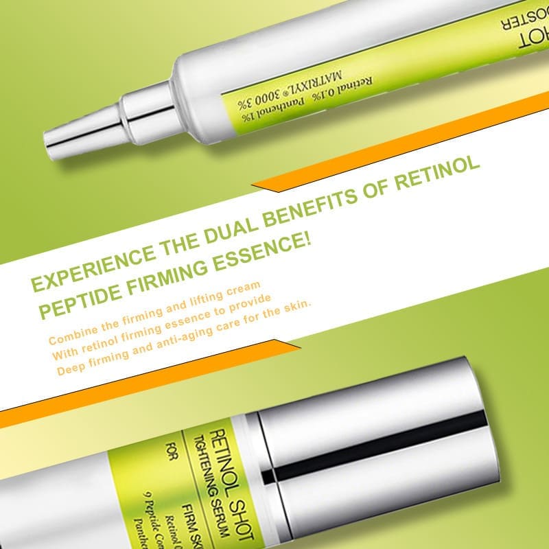 Glowra The Vita A Retinal Shot Tightening Booster & Retinol Serum SET