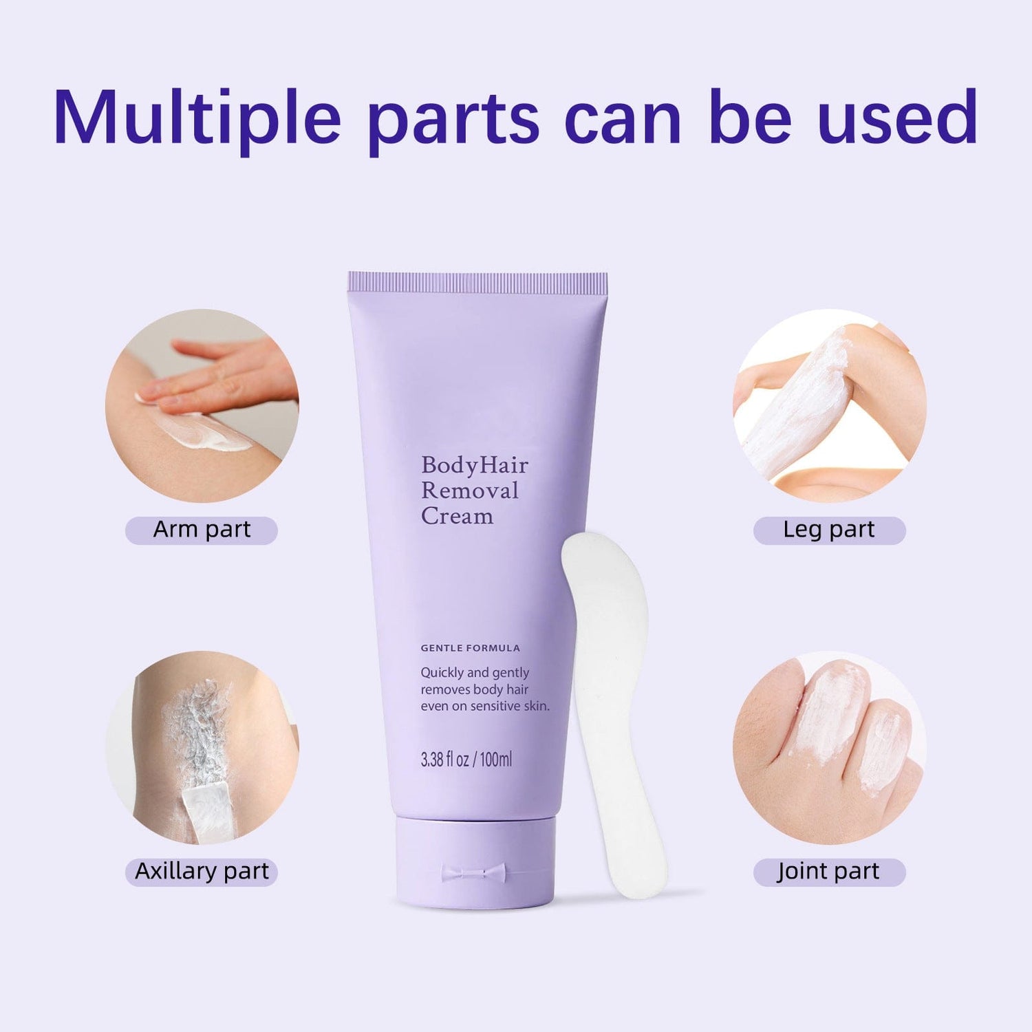 Glowra Wax & Hair Removal Glowra Body Hair Removal Cream