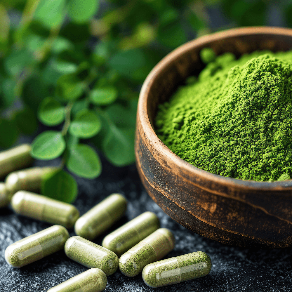 GreenRoots 🔥100% Pure Moringa Capsules (60 capsules per bottle)