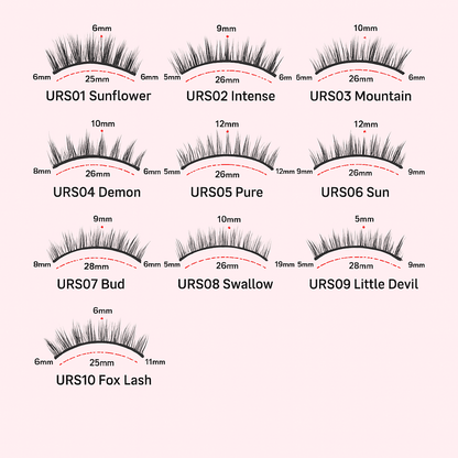 Lumineau Glowra Magnetic Lash Kit