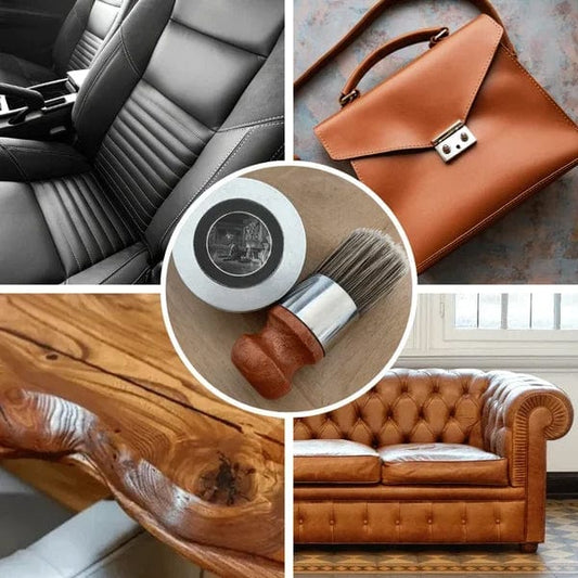 mysite Leather & Furniture Repair Salve + Applicator Brush