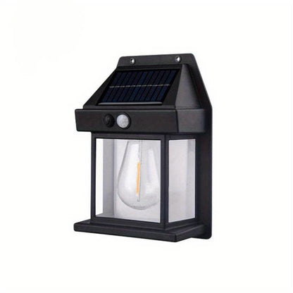 Dream Motto Black / Buy 1 Get 30% Off Solar LED Courtyard Lamp with Motion Sensors